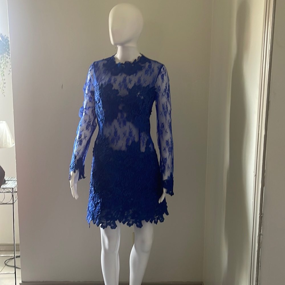 Vestido de fiesta o cocktel azul turqueza hso